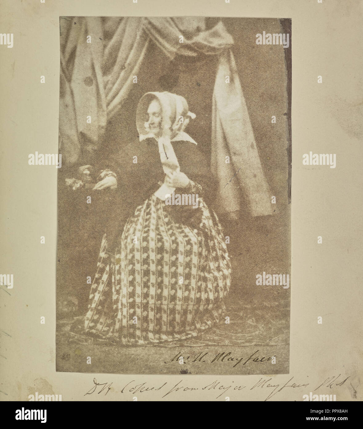 Frau Hugh Playfair; Sir Hugh Lyon Playfair, Brite, active 1850s, Kopie drucken von Sir David Brewster Schottischen, 1781 - 1868 Stockfoto