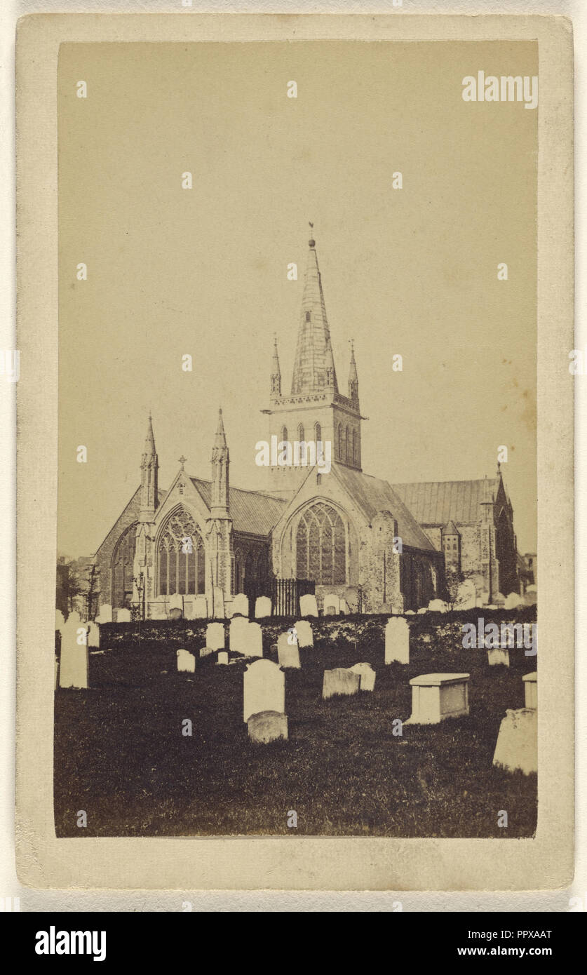 Kirche in Great Yarmouth, England; John Greaves Nalle, Britischen, aktiv in Great Yarmouth, England 1860-S, 1865-1870; Eiklar Stockfoto