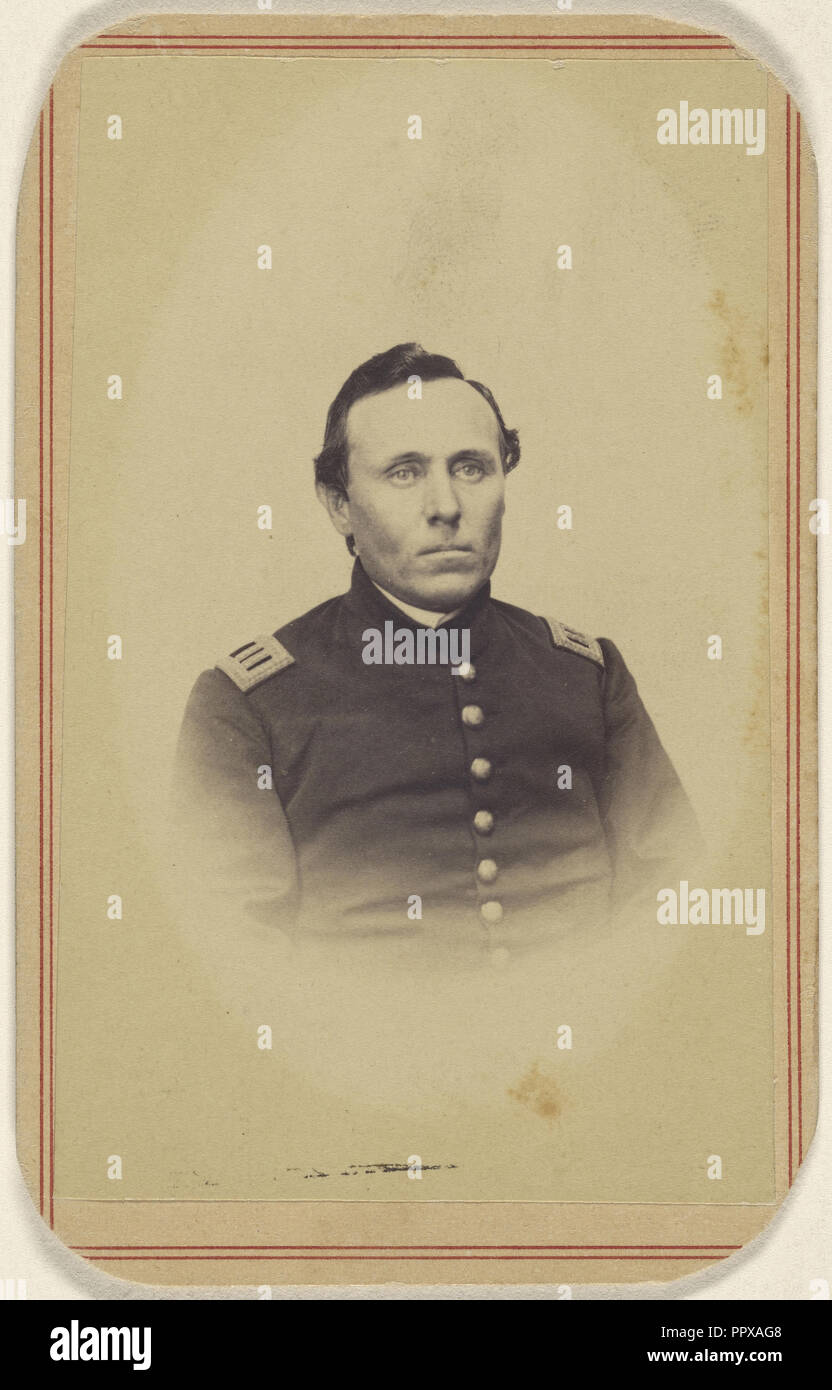 Union Soldat; Amerikanische; 1861 - 1865; Eiklar silber Drucken Stockfoto