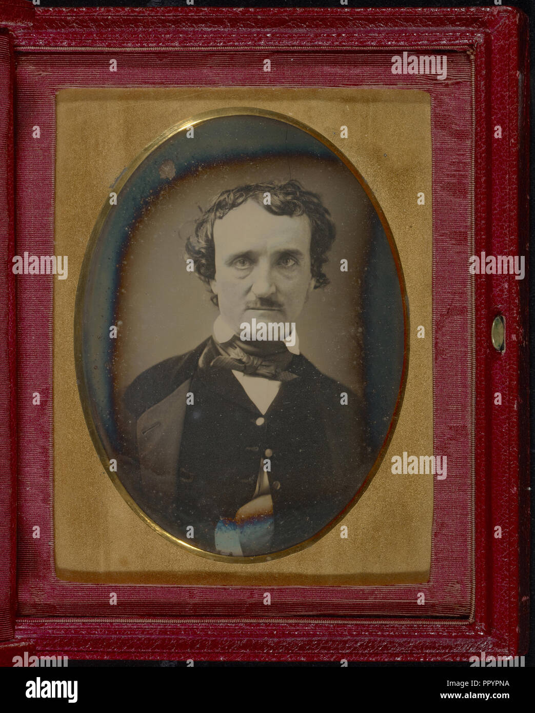 Edgar Allan Poe; Amerikanische; Ende Mai / Anfang Juni 1849; Daguerreotypie Stockfoto