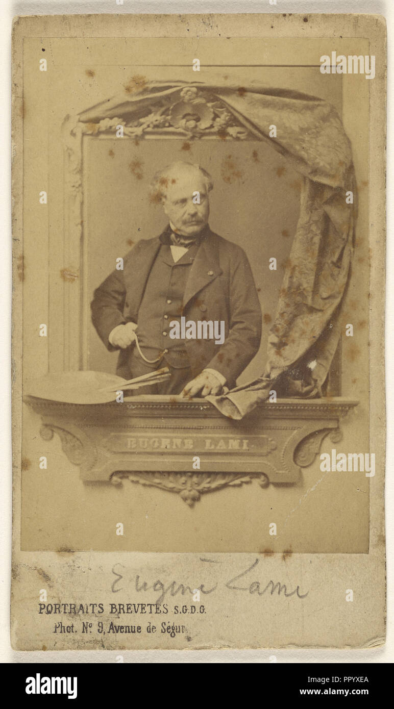 Eugene Lami; Brevetés, Französisch, Aktiv, 1860S, 1862-1868; Eiklar silber Drucken Stockfoto