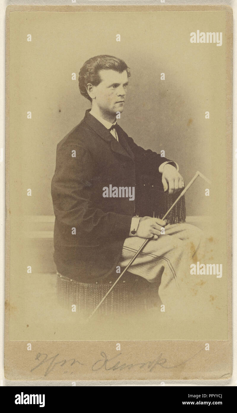 Wm. Kump, S.G. Sheaffer & Company; 1865 - 1875; Eiklar silber Drucken Stockfoto