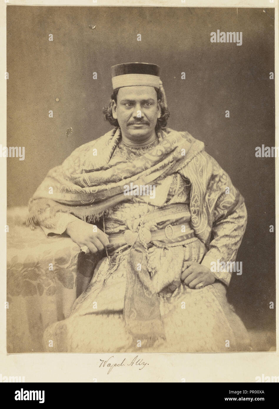 Waject Verbündeten; Felice Beato, 1832 - 1909, Indien zugeschrieben; 1858 - 1859; Eiklar silber Drucken Stockfoto