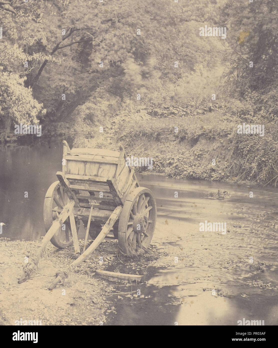 Das Tal der Maulwurf; Robert Howlett, Britischen, 1831-1858, Louis Désiré Blanquart-Evrard, Französisch, 1802 - 1872, England Stockfoto