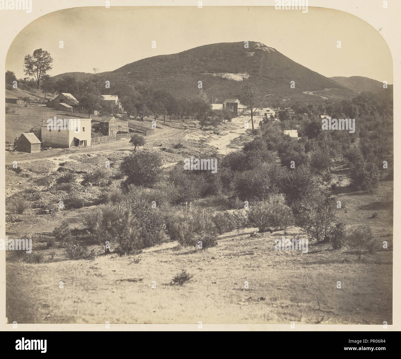 Mt. Ophir - Süd; Carleton Watkins, amerikanischen, 1829-1916, 1860; gesalzen Papier drucken; 34,3 x 42,2 cm 13 1,2 x 16 5,8 in Stockfoto