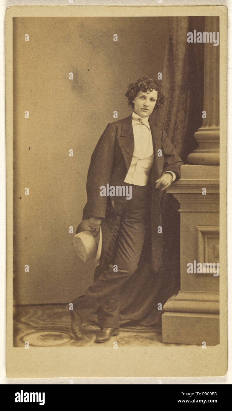 Ada Munck; Jeremia Gurney & Sohn; ca. 1865; Eiklar silber Drucken Stockfoto