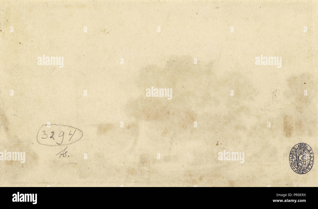 Die valkenburg Fähre; Jan de Bisschop, Niederländisch, 1628-1671, die Niederlande; 1655 - 1660; Stift und Tinte Braun und Braun Stockfoto