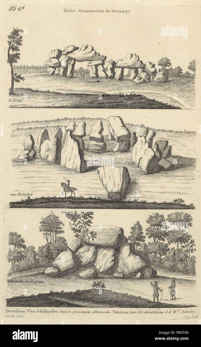 Keltischen Denkmäler in Deutschland, Itinerarium curiosum oder, ein