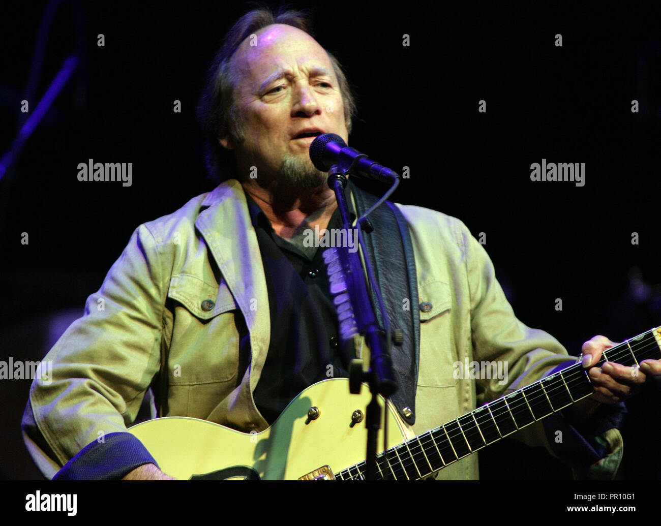 Stephen Stills führt im Konzert im Fillmore Miami Beach an der Jackie Gleason Theater in Miami Beach am 17. April 2010. Stockfoto