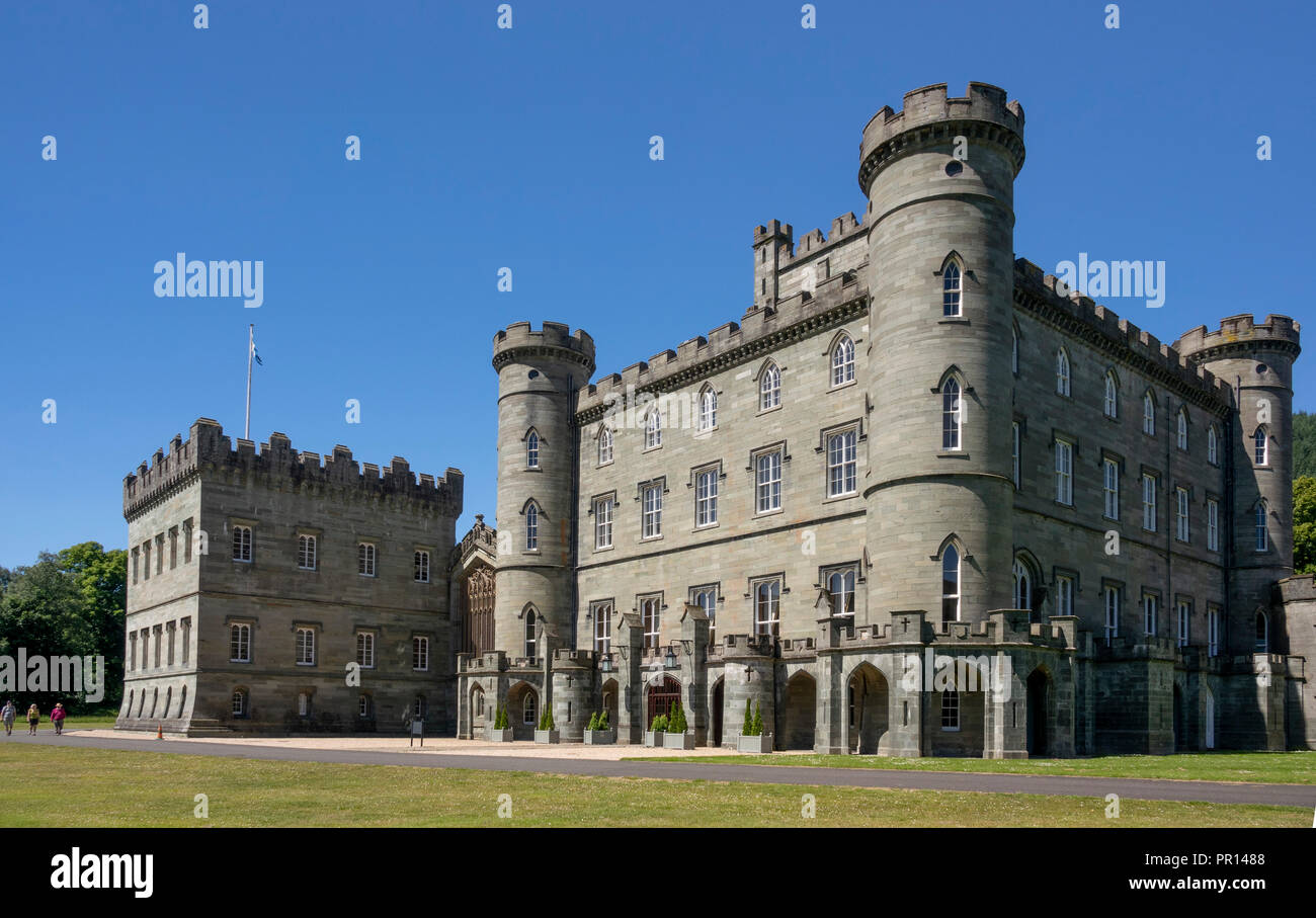 Taymouth Castle, Kenmore, Perthshire, Schottland, Großbritannien, Europa Stockfoto