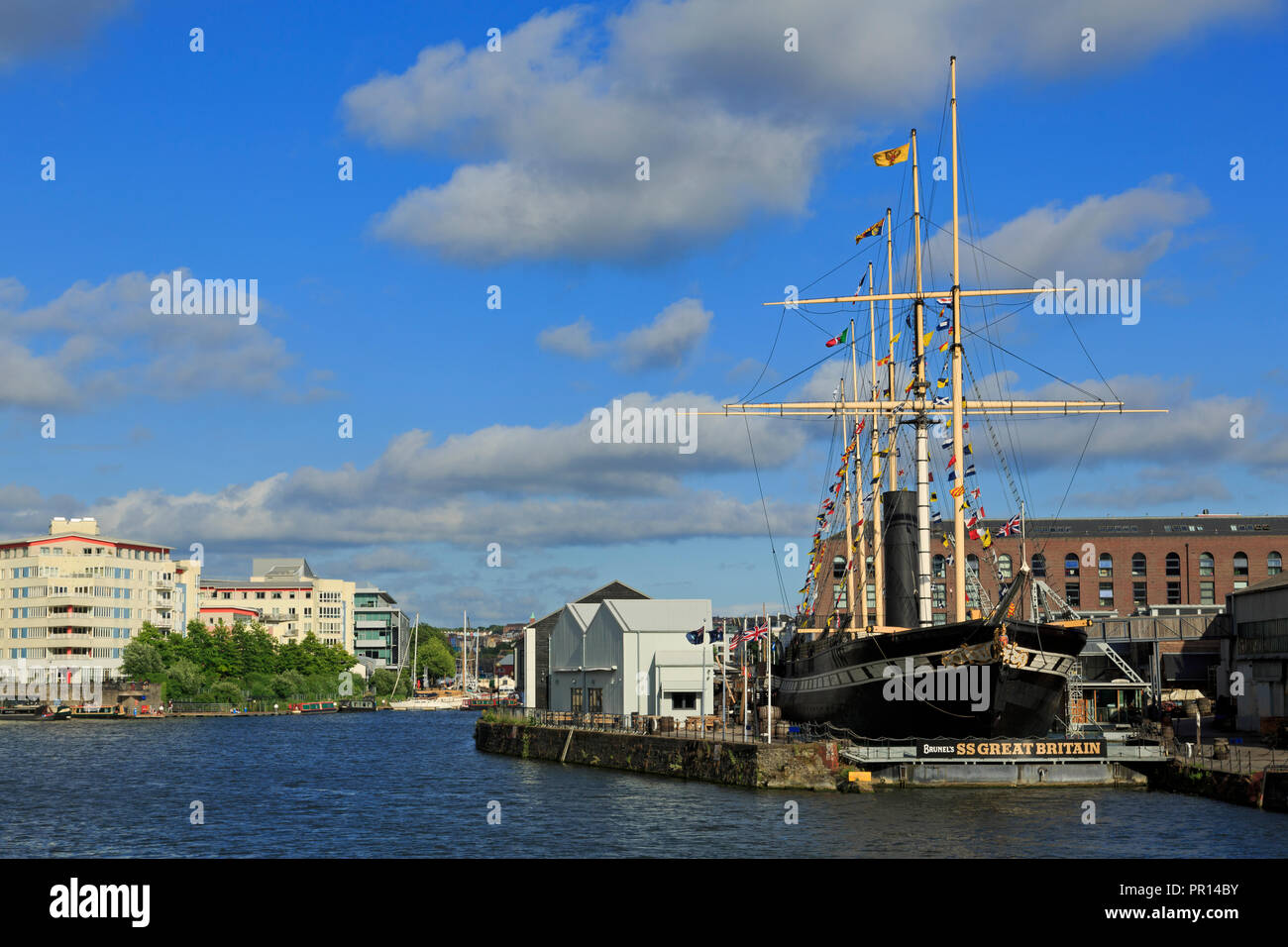 SS Great Britain Museum, die Stadt Bristol, England, Vereinigtes Königreich, Europa Stockfoto