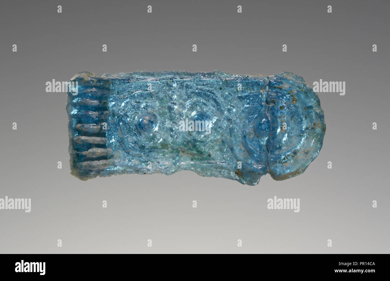 Cast Anhänger; Griechenland; über 14. Jahrhundert B.C; Glas; 2,5 cm, 1 in Stockfoto