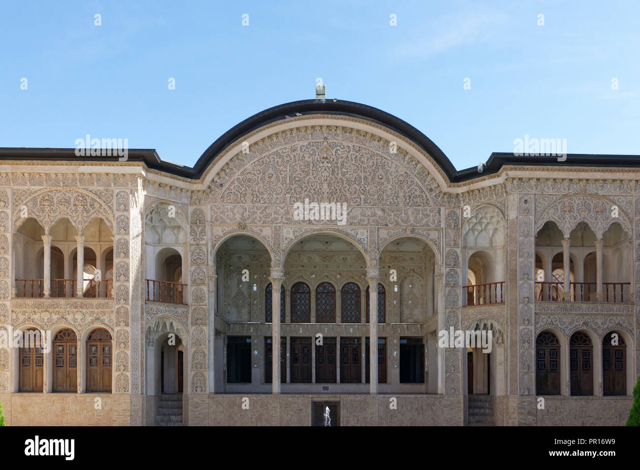 Tabatabaei's House, Stadt Kashan, Iran, Naher Osten Stockfoto