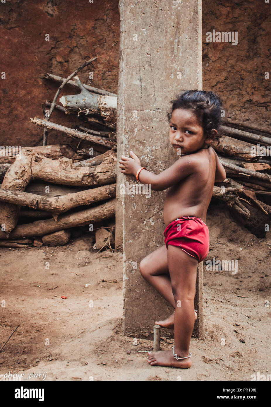 Ein Blick in die Privatsphäre Stockfoto