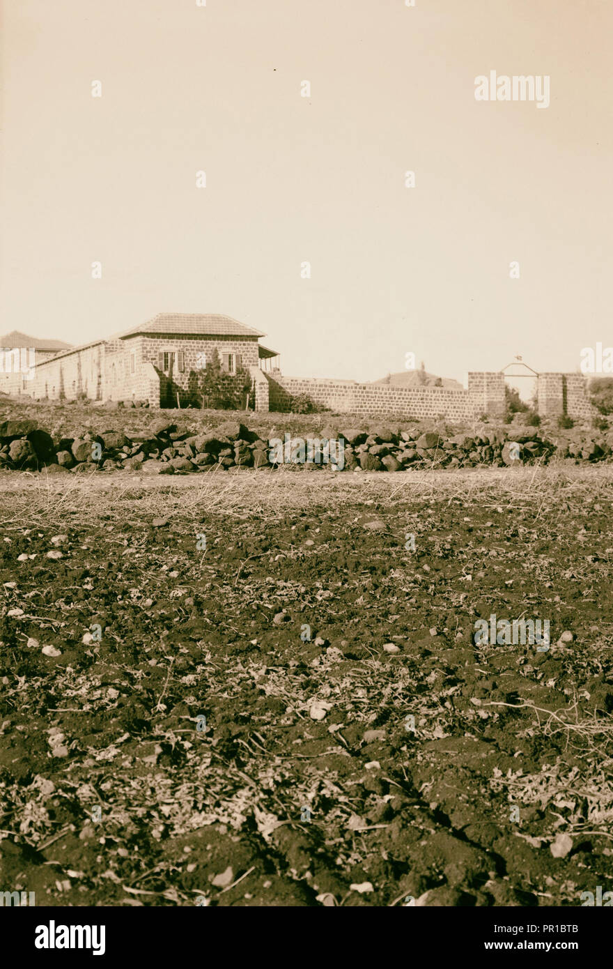 Jüdischen Kolonien und Siedlungen verschiedenen jüdischen Kolonien, Migdol 1920, Naher Osten Stockfoto