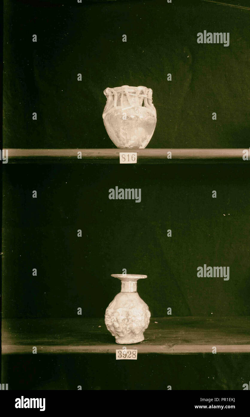 Antikes Glas 1898, Naher Osten Stockfoto