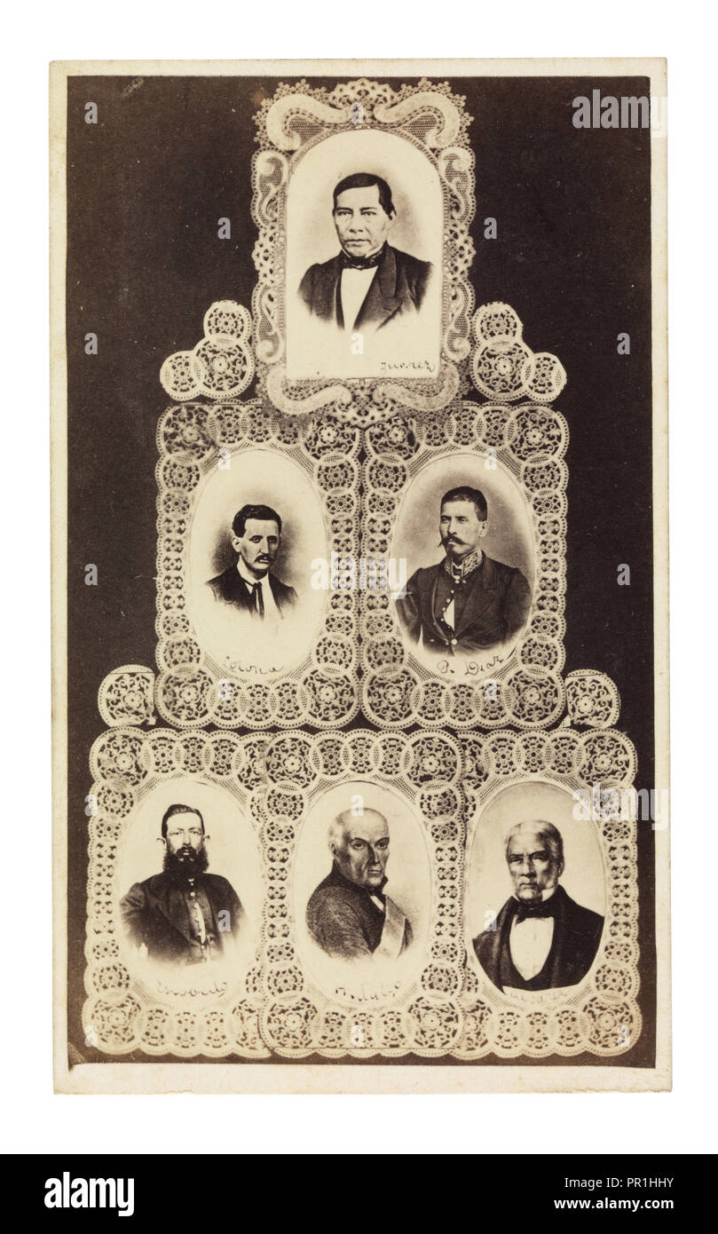 Fotos dokumentieren, Kaiser Maximilian von Mexiko, Aubert y Cia, ca 1862 - Ca. 1867 Stockfoto