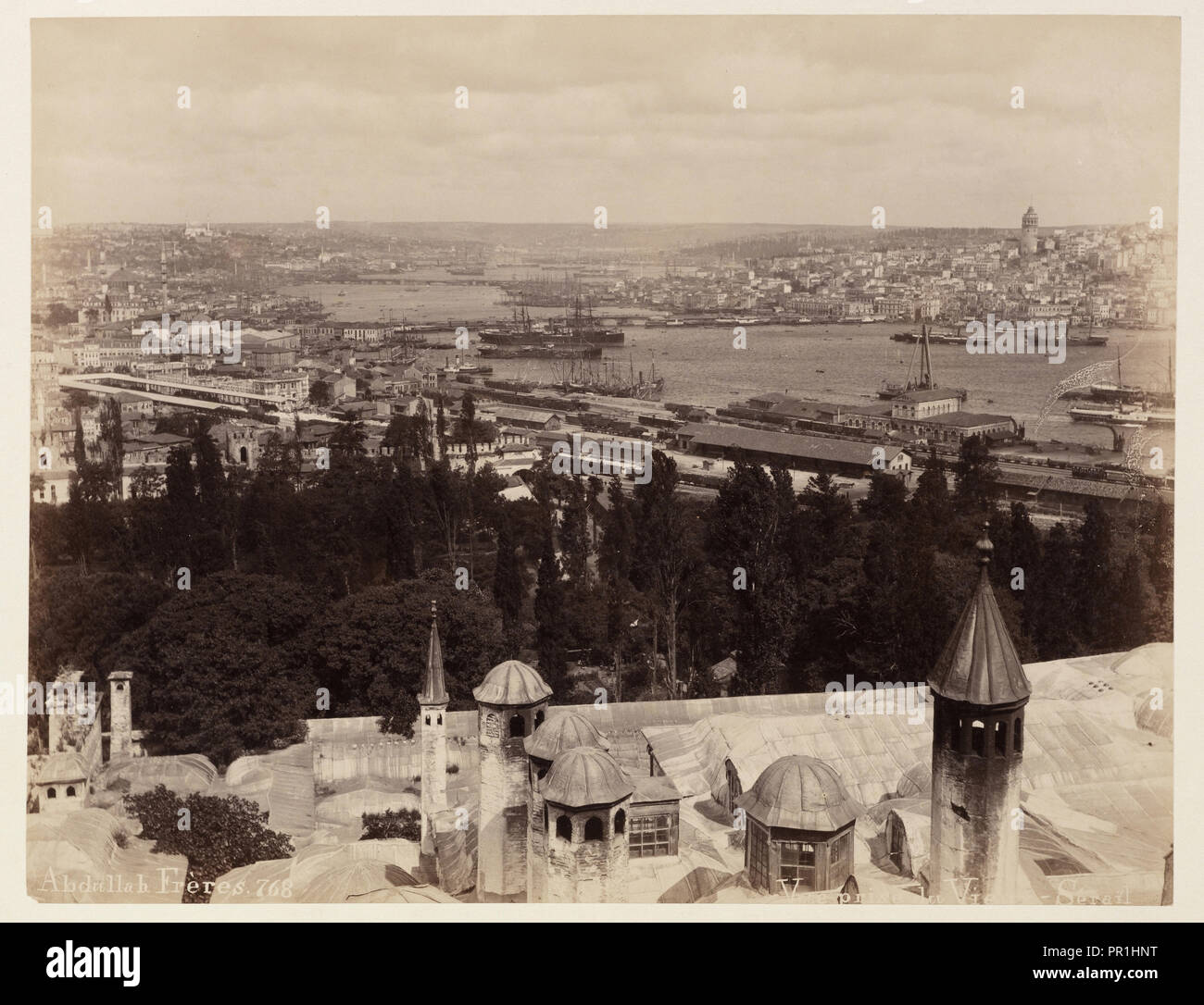 Foto des Osmanischen Reiches und der Republik Türkei Stockfoto