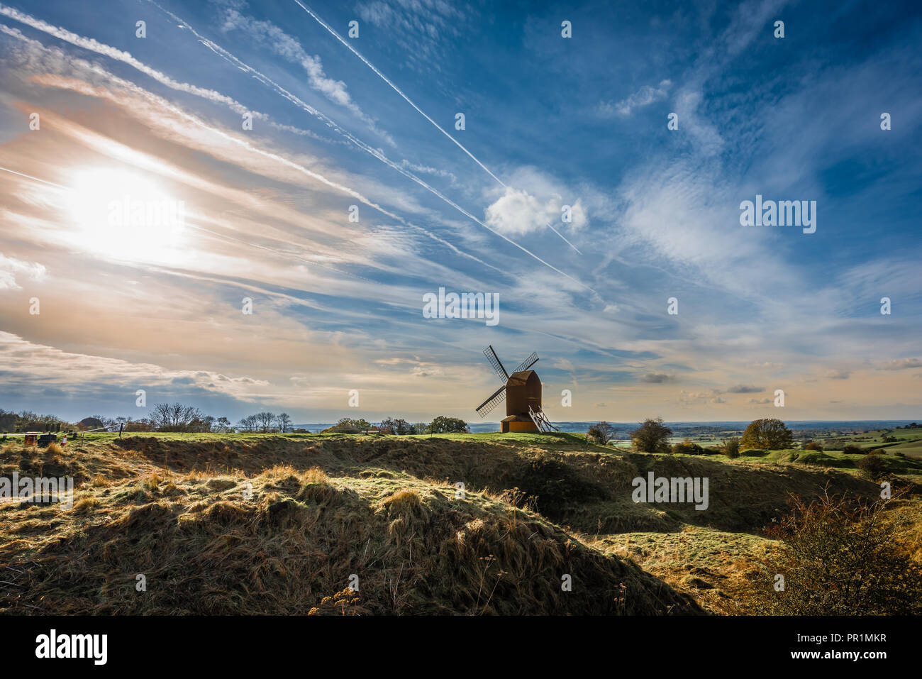 Brill Windmühle, Großbritannien. Stockfoto