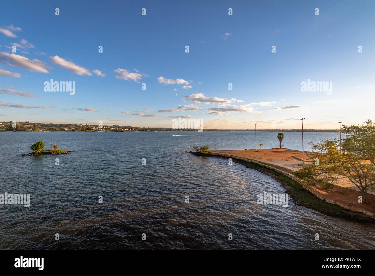 Paranoa See - Brasilia, Distrito Federal, Brasilien Stockfoto