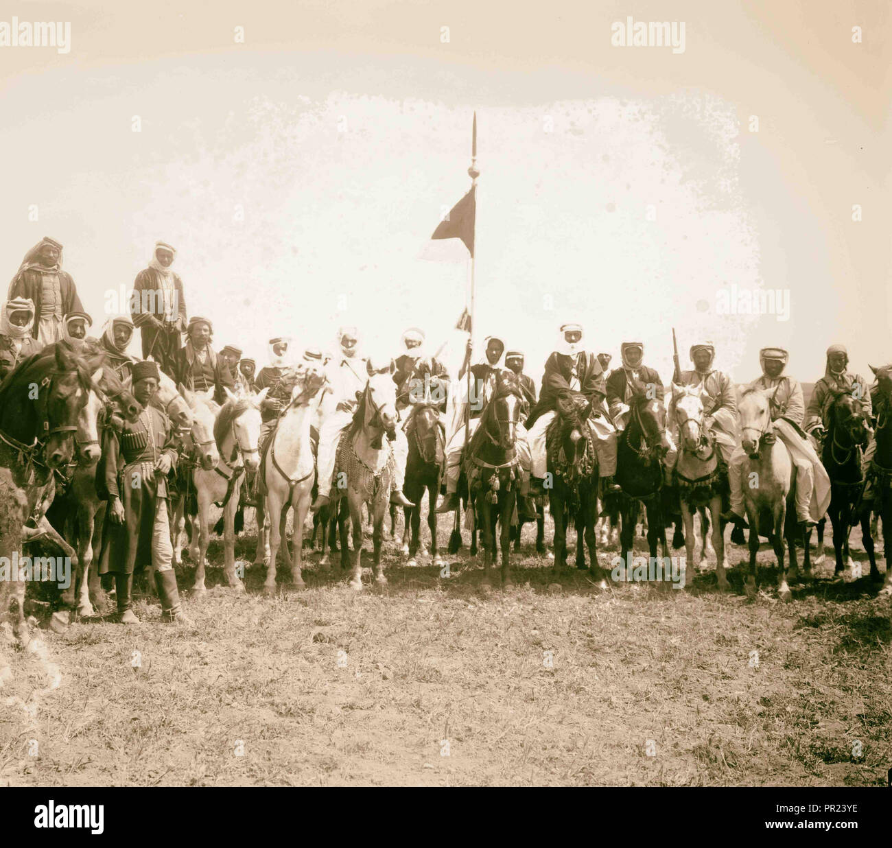 H.S. [D. h., Herbert Samuel] in Amman. 1921, Jordanien, Amman Stockfoto