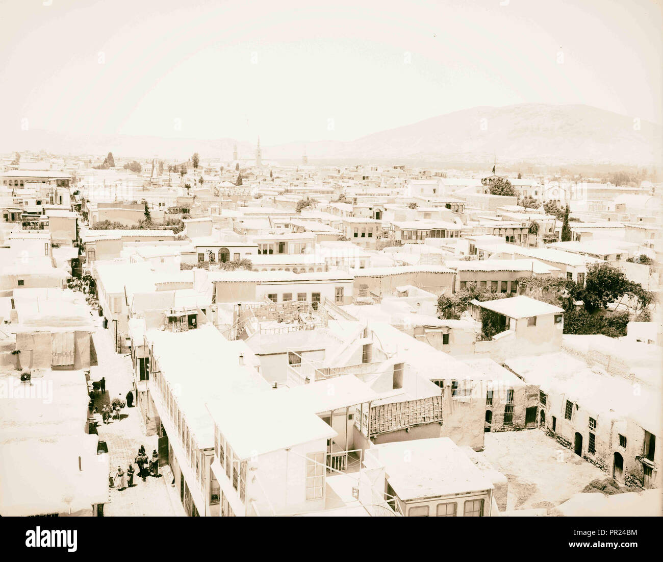 Damaskus (Esh-Sham). Damaskus und den Libanon. 1898, Syrien, Damaskus Stockfoto