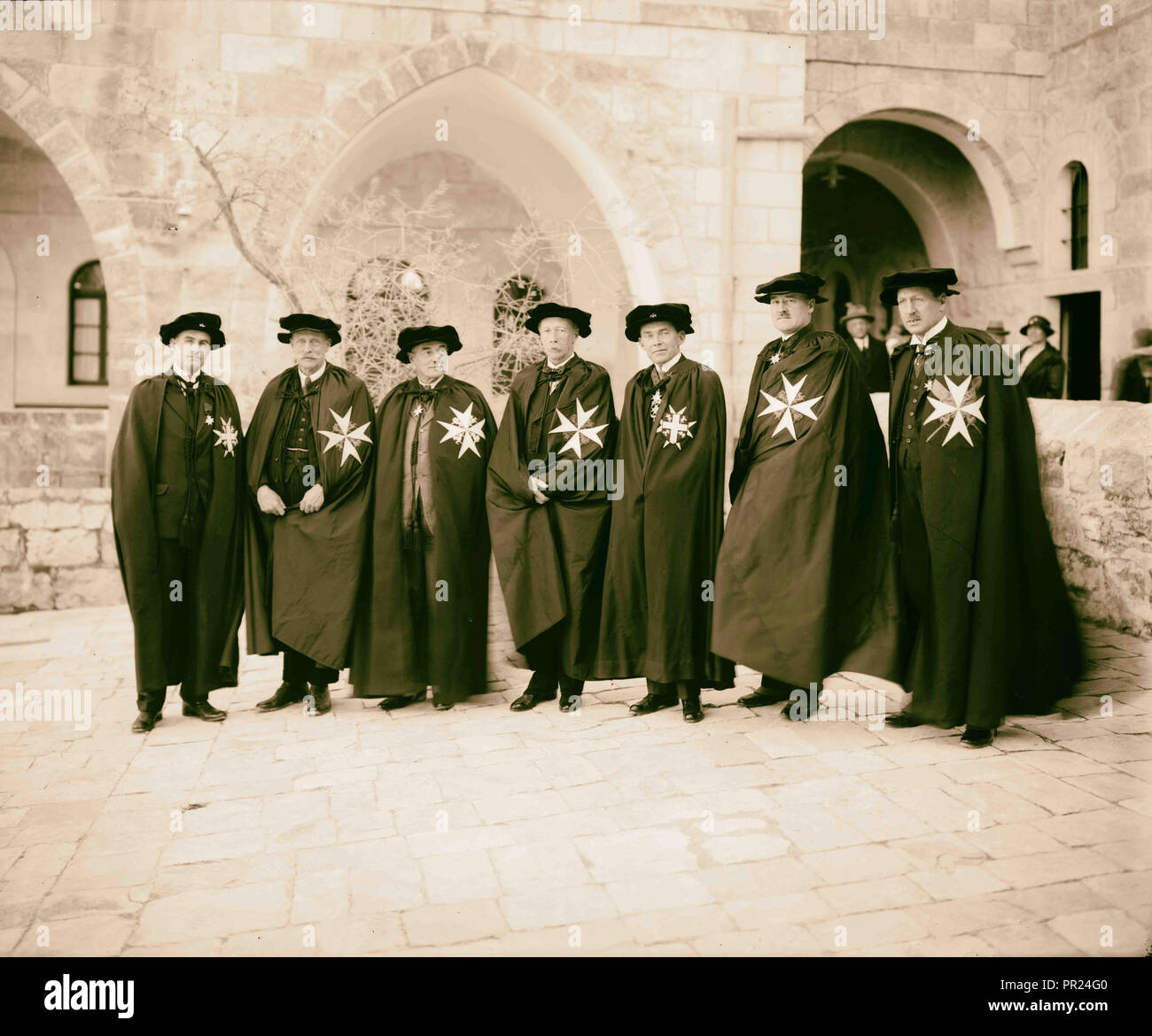 Anwendungsweg Krankenhaus Personal 1898, Naher Osten, Israel Stockfoto