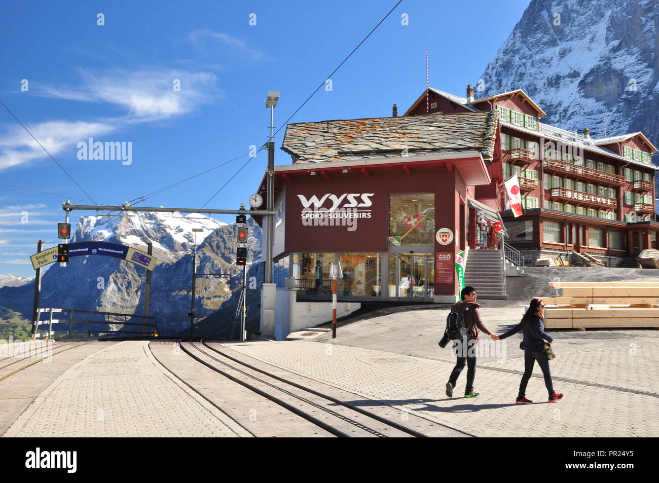 Schweiz - 09.2012 Stockfoto