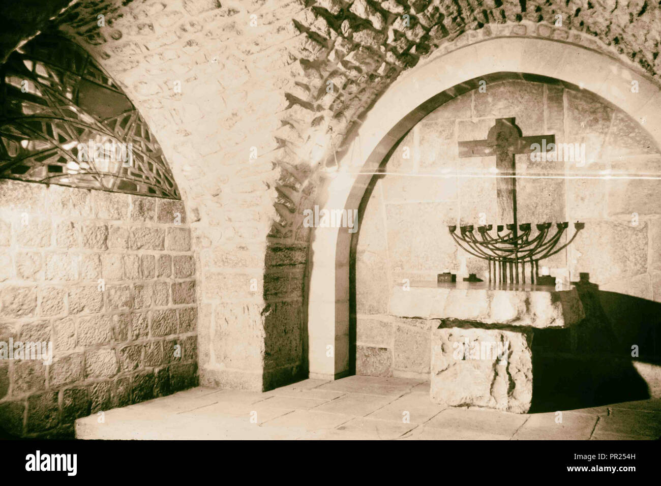 6. Station des Kreuzes. 1898, Jerusalem, Israel Stockfoto