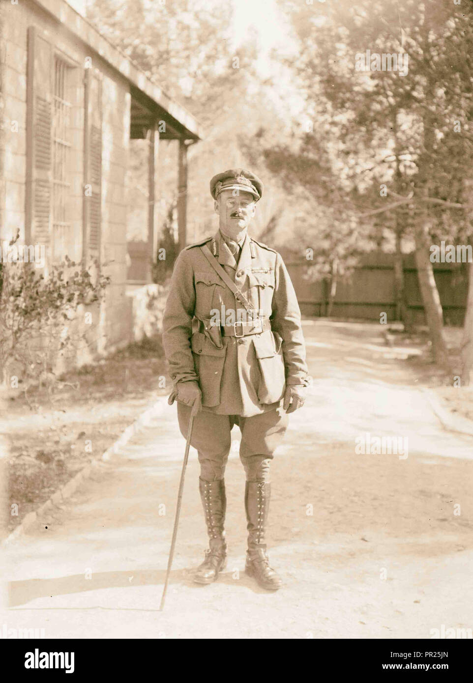 1917 Capture & Besetzung Palästinas. Brit. [D. h. Britische] Offizier. 1917 Stockfoto