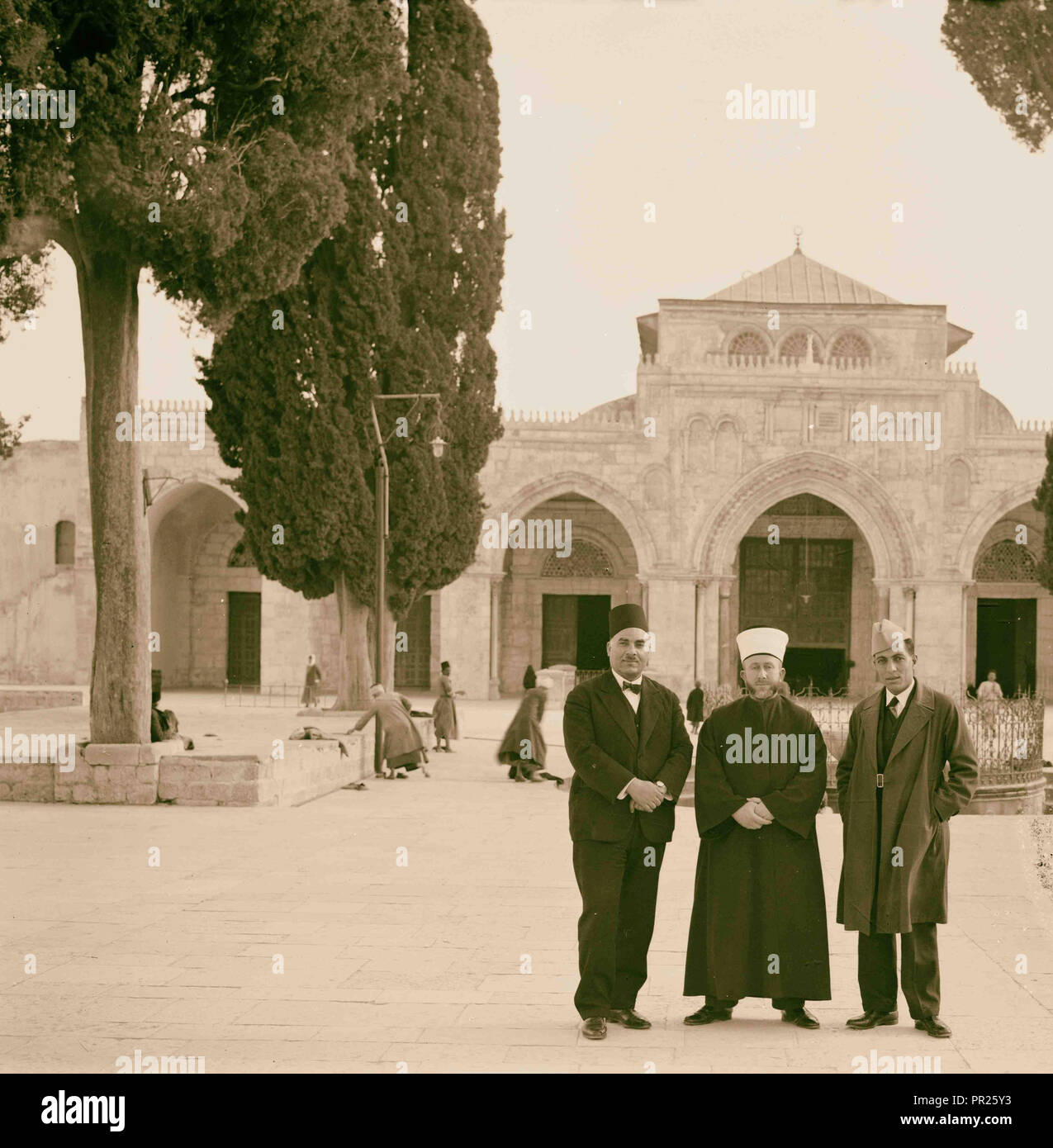 Mufti von Jerusalem. 1921, Jerusalem, Israel Stockfoto