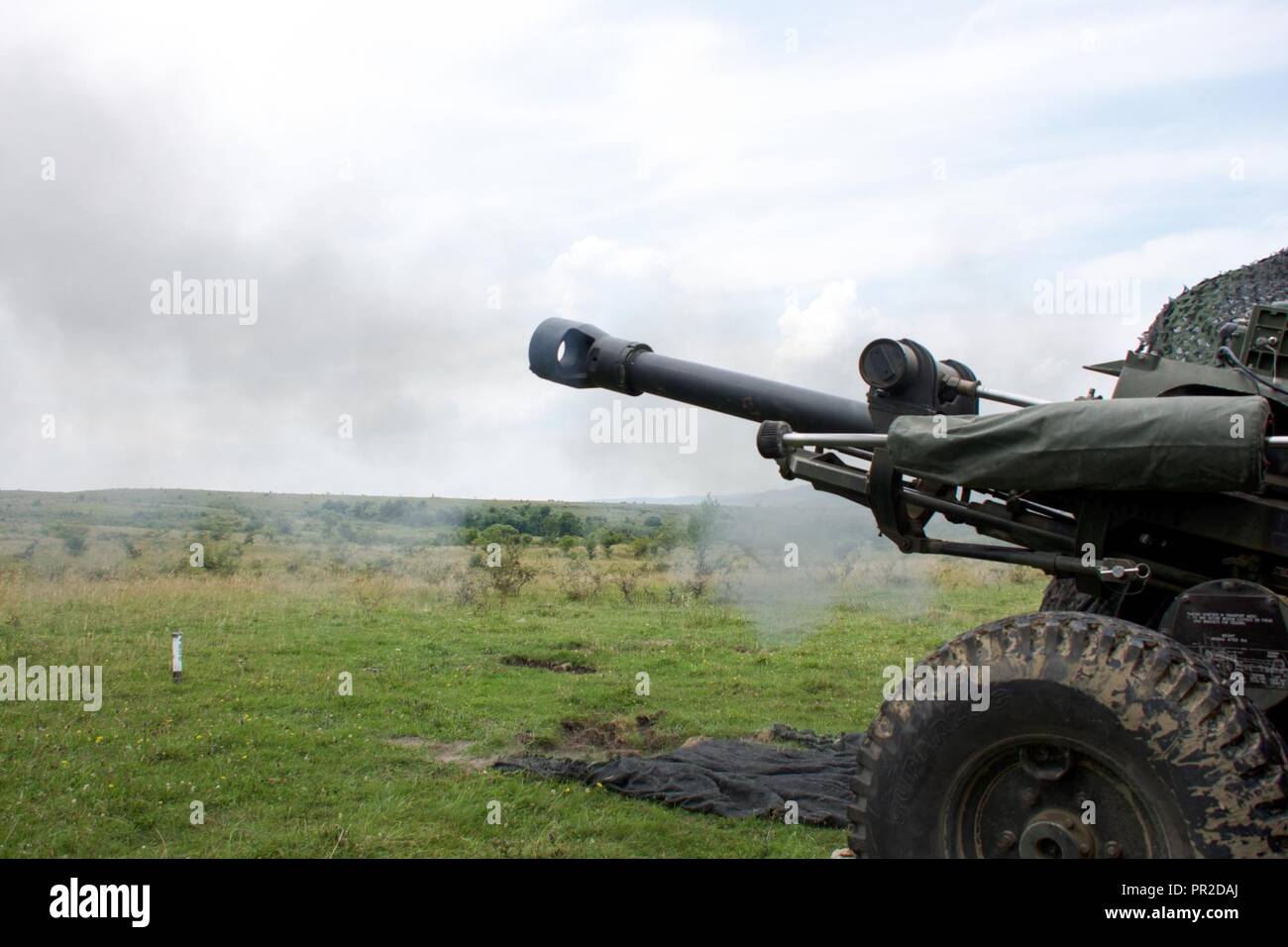 Us-Armee Fallschirmjäger von Bravo Batterie, 4.BATAILLON, 319 Airborne ...