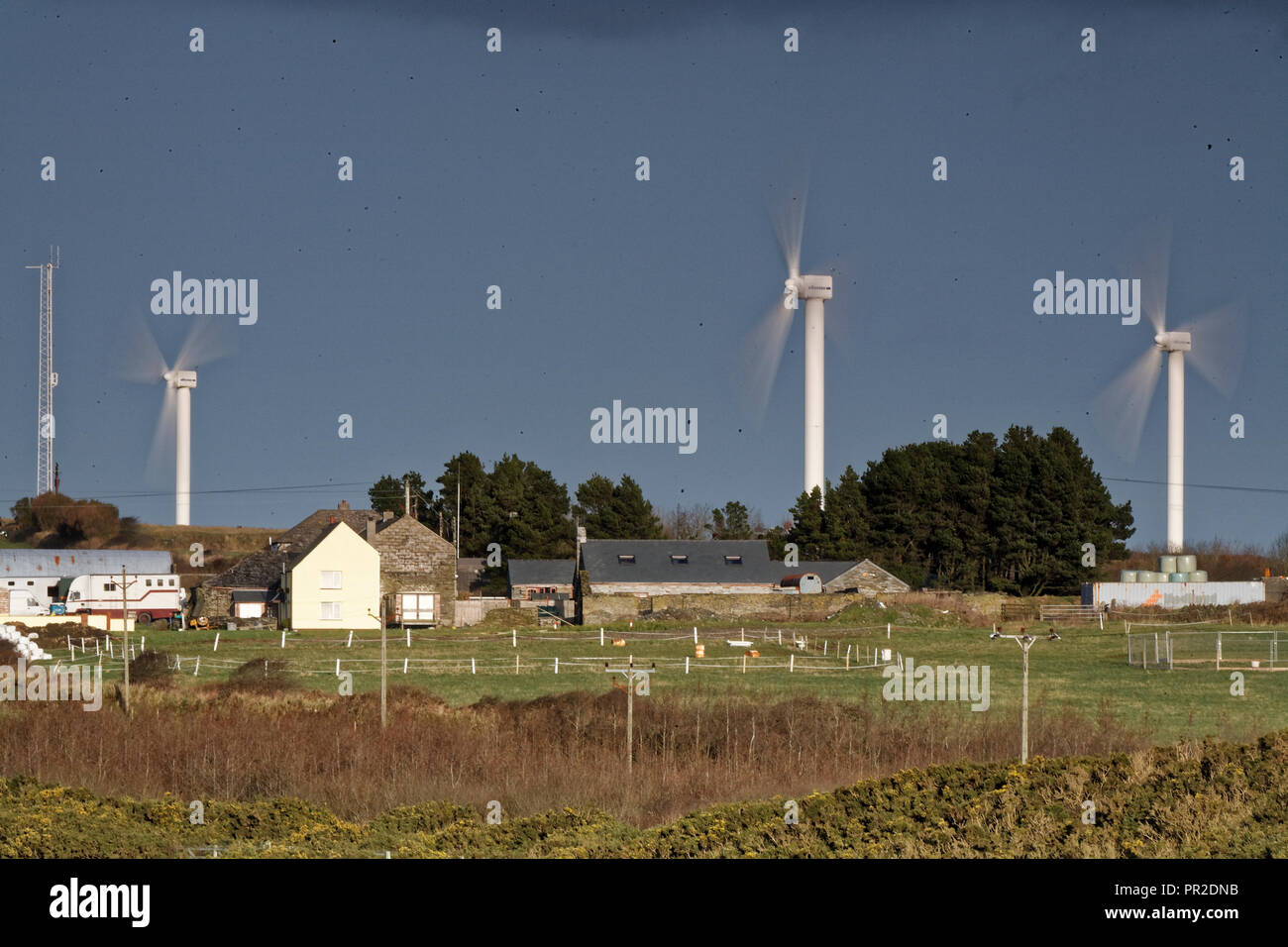 Delabole Delabole Schiefergrube, Schiefer, Schiefer Bergbau, Stockfoto