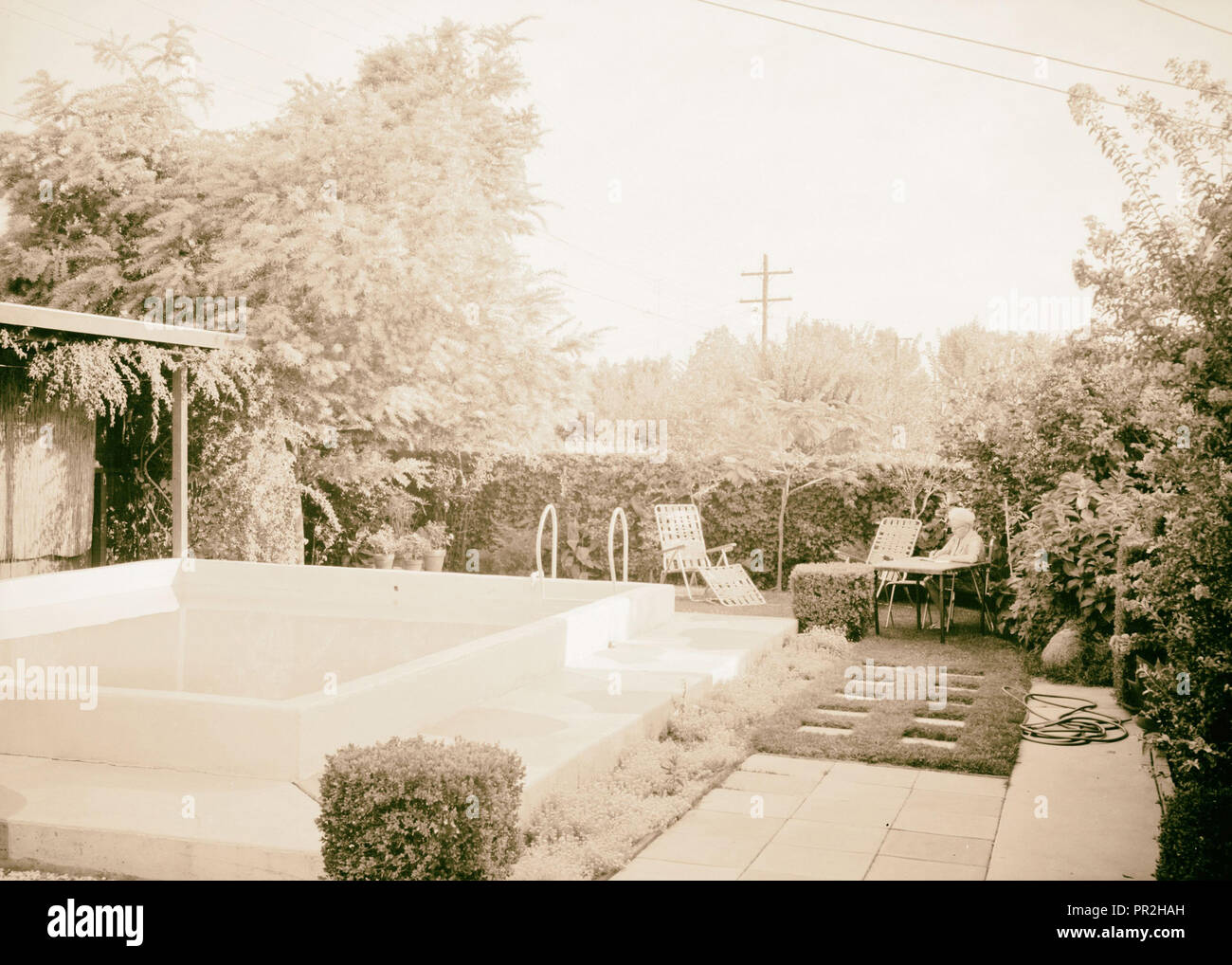 Jerusalem, neue Stadt 1920, Israel Stockfoto