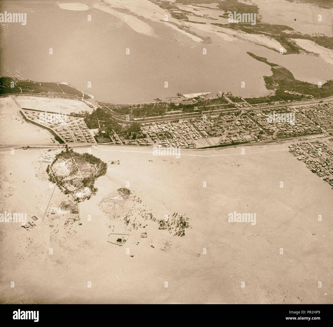 Luftaufnahmen, Alexandria? Etc. 1910, Ägypten, Alexandria Stockfoto
