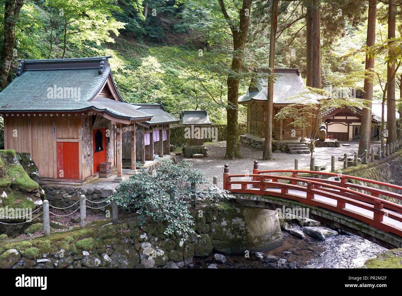 Fuikui/Japan - 19. August 2018: Eihei-ji ist eines der beiden wichtigsten Tempel des Soto Zen Schule des Buddhismus, die größte einzelne Konfession ich Stockfoto