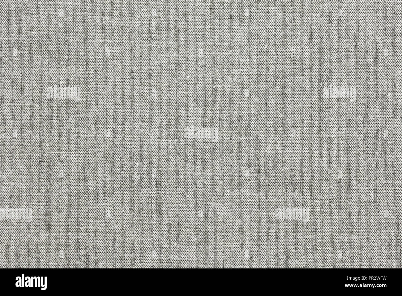 Graue nahtlose Leinenstruktur Hintergrund Stockfoto