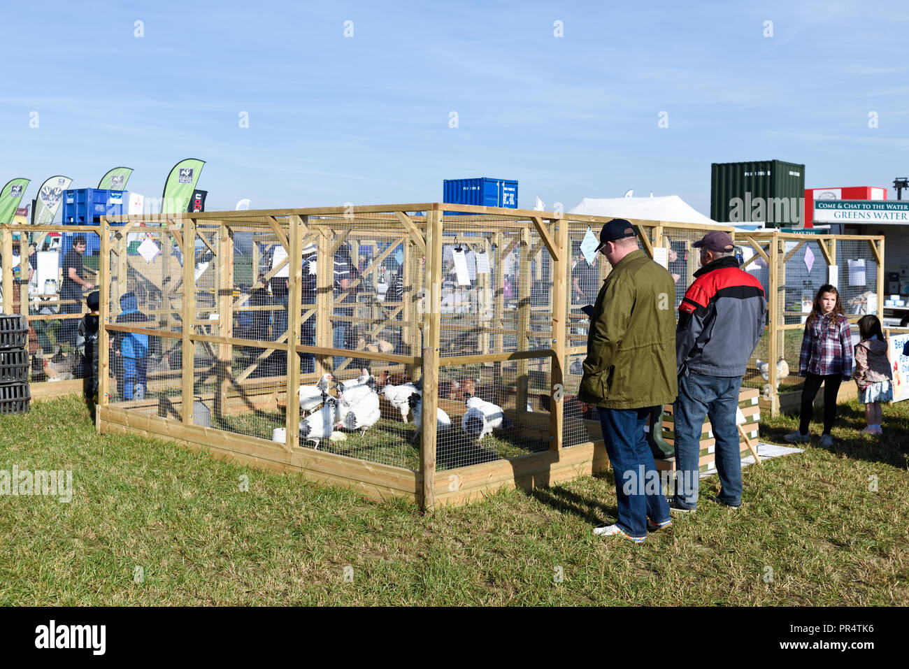Wenig Carlton, Nottinghamshire, UK: 29. September 2018: Southwell pflügen Match ist der grösste landwirtschaftliche eines Tages zeigen in Nottinghamshire, im Jahre 1855 gegründet und wird von einem Ausschuss, bestehend aus lokalen Geschäftsleuten und ländliche Enthusiasten. Die jährliche Messe ist an einem anderen Schauplatz jedes Jahr statt mit 2018 kleinen Carlton gehalten wird. Credit: Ian Francis/Alamy leben Nachrichten Stockfoto