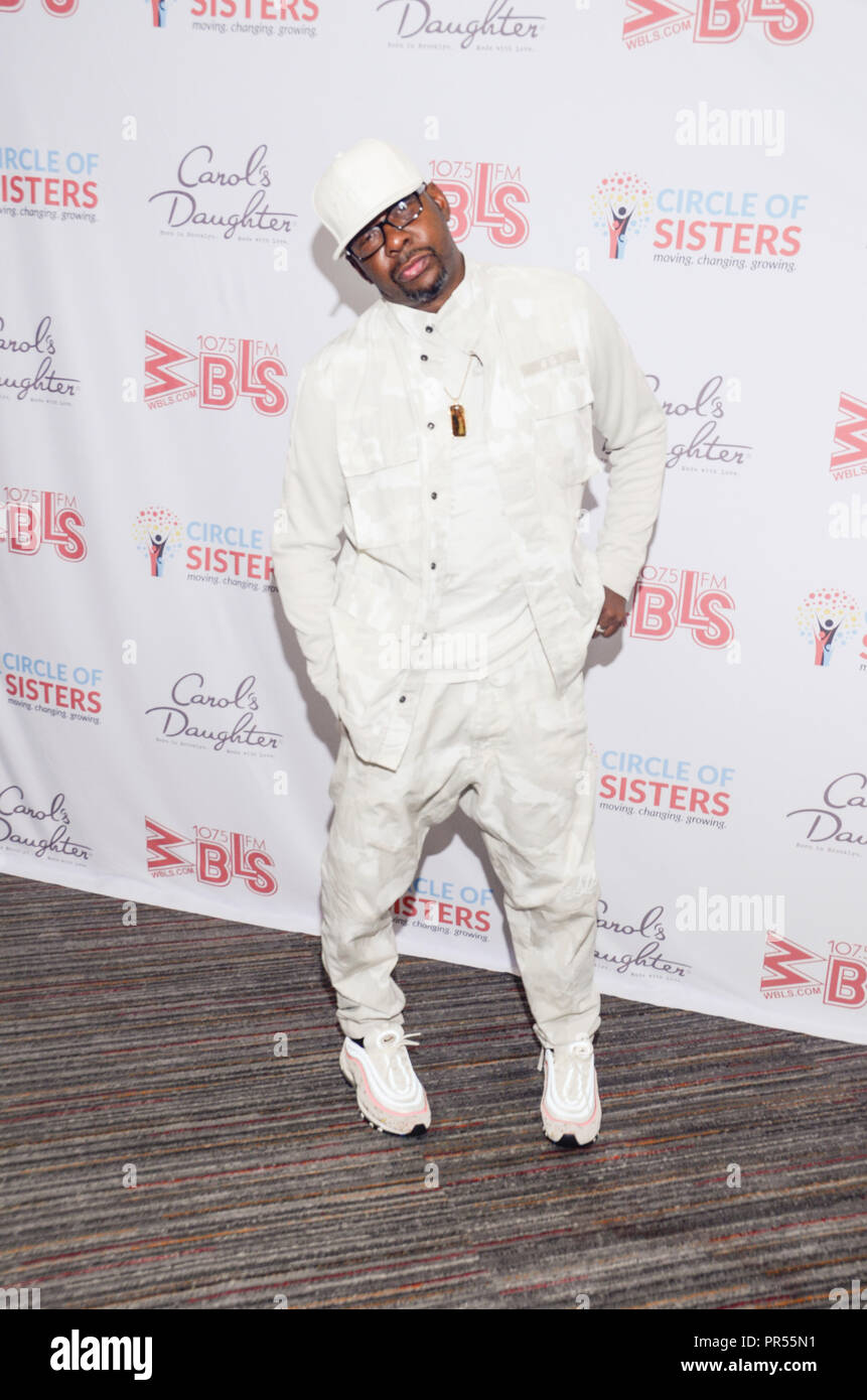 NEW YORK, NY - 29. SEPTEMBER: Bobby Brown besucht die WBLS/WLIB jährlichen Kreis der Schwestern Expo bei Jacob Javits Convention Center am 29. September 2018 in New York City. Credit: Raymond Hagans/MediaPunch Stockfoto