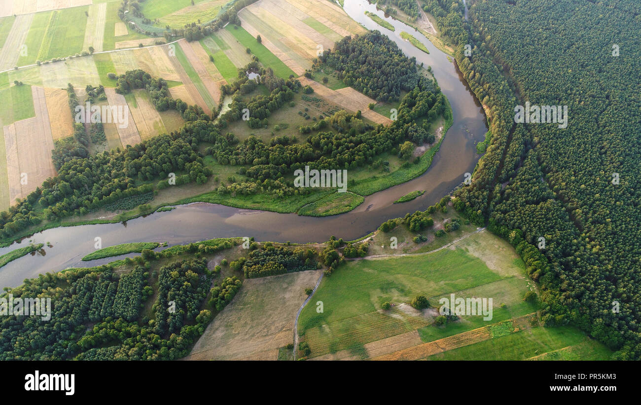 Aerial Landschaft Stockfoto