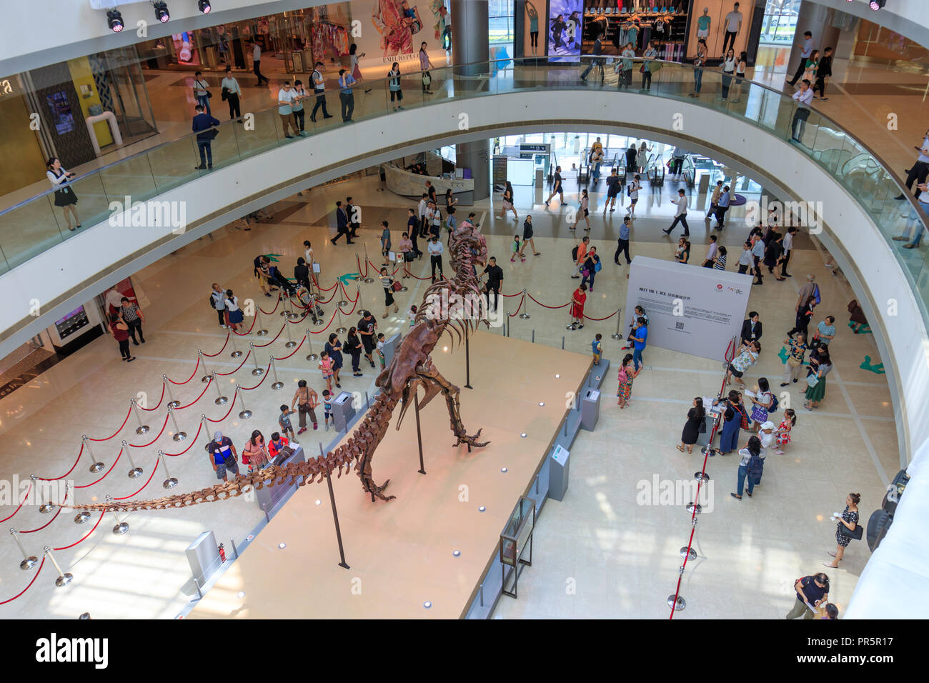 Hongkong - Juni 27, 2018: in der IFC Mall Stockfoto