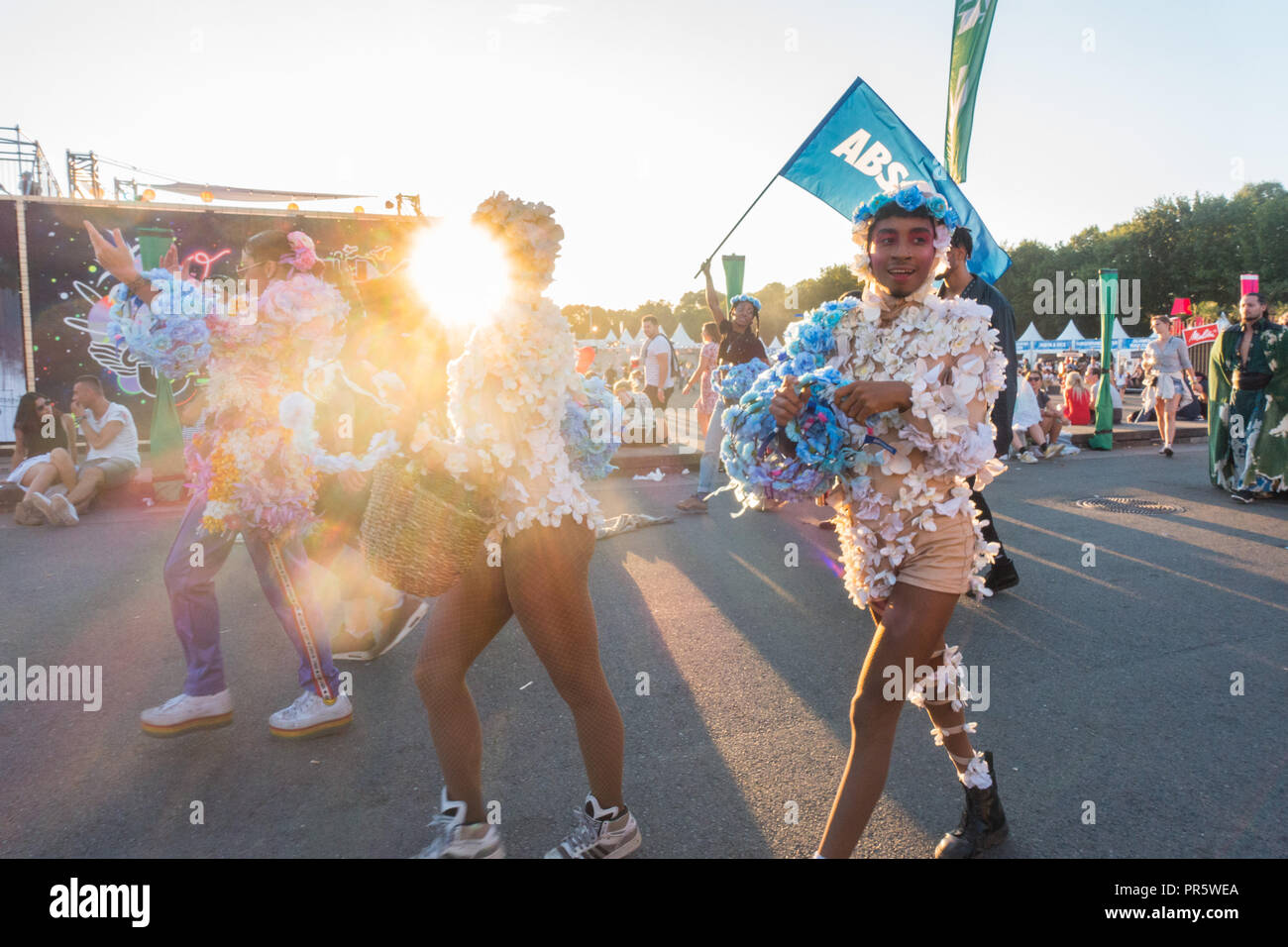 Lollapalooza Festival 2018 Berlin Stockfoto