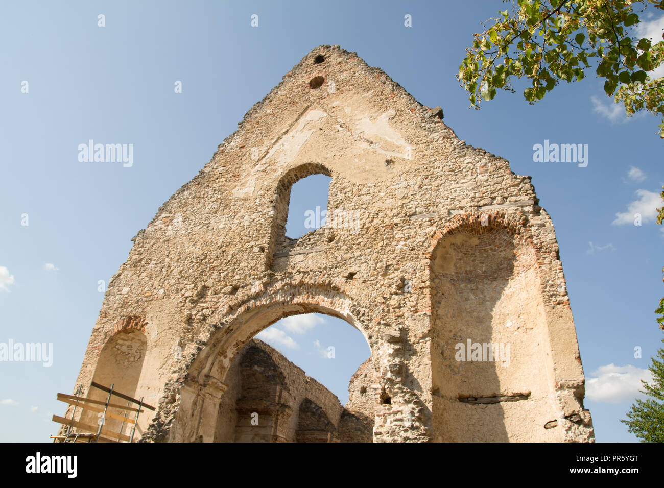 Mittelalterliche Ruinen Stockfoto