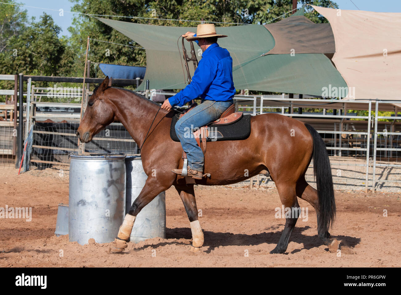 Australien, Northern Territory, Katherine, Katherine Outback erleben ...