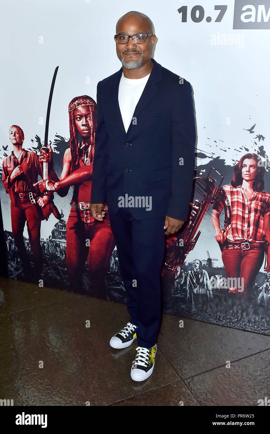 Seth Gilliam an der AMC "The Walking Dead" Season 9 Premiere auf der DGA-Theater am 27. September 2018 in Los Angeles, Kalifornien. Stockfoto