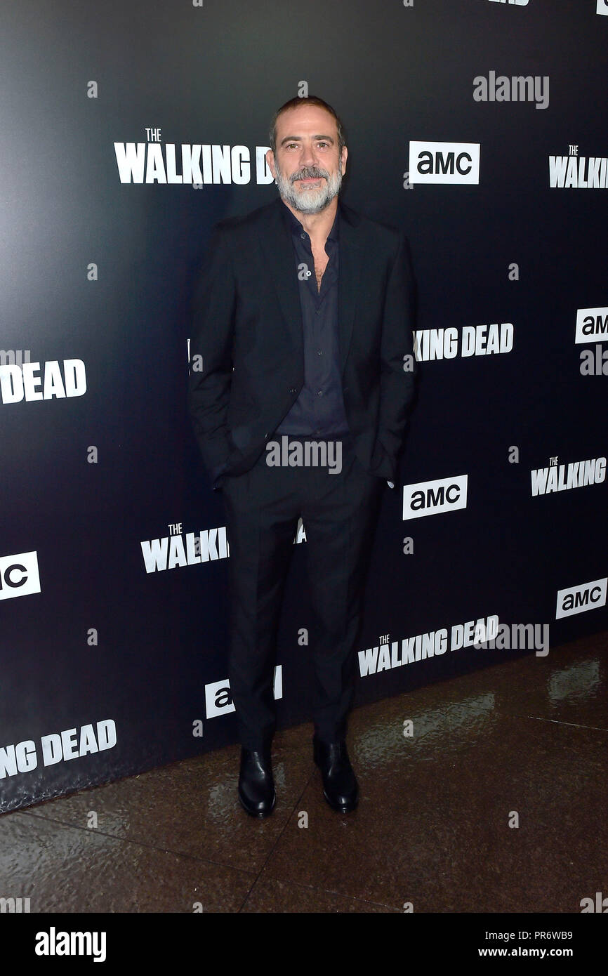 Jeffrey Dean Morgan an der AMC "The Walking Dead" Season 9 Premiere auf der DGA-Theater am 27. September 2018 in Los Angeles, Kalifornien. Stockfoto