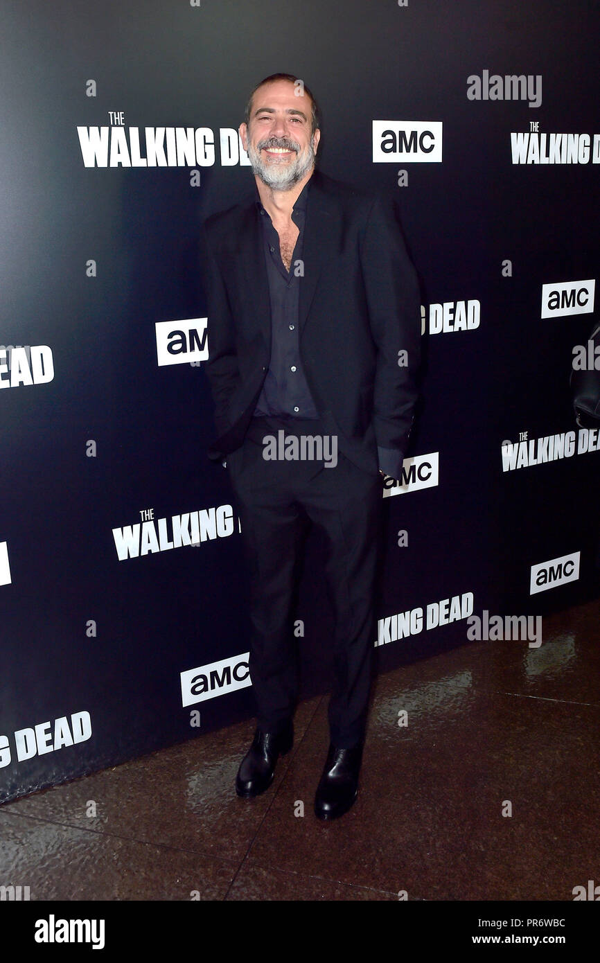 Jeffrey Dean Morgan an der AMC "The Walking Dead" Season 9 Premiere auf der DGA-Theater am 27. September 2018 in Los Angeles, Kalifornien. Stockfoto
