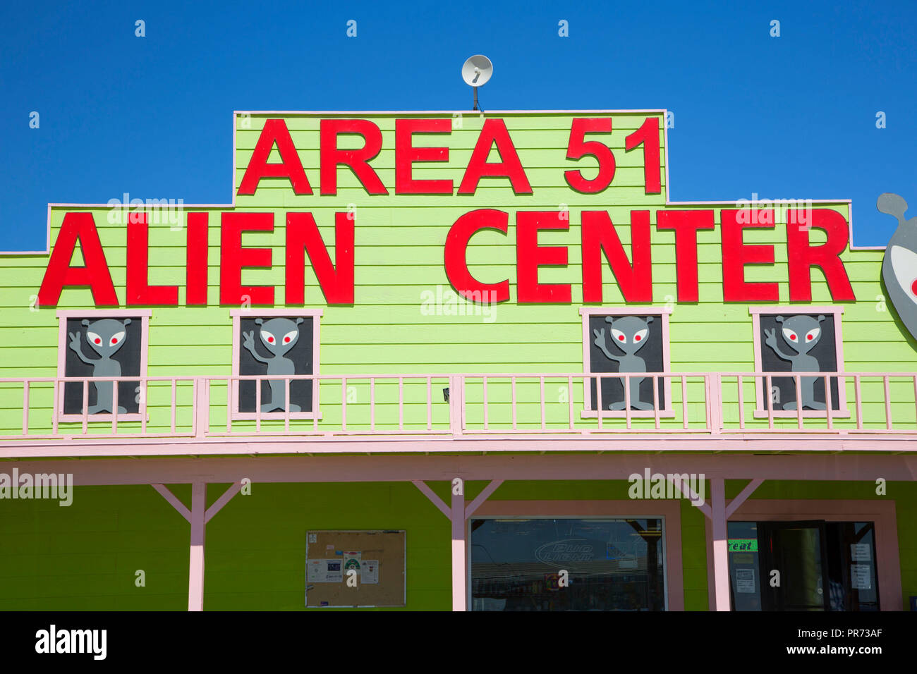 Area 51 Alien Travel Center, Amargosa Valley, Nevada Stockfoto