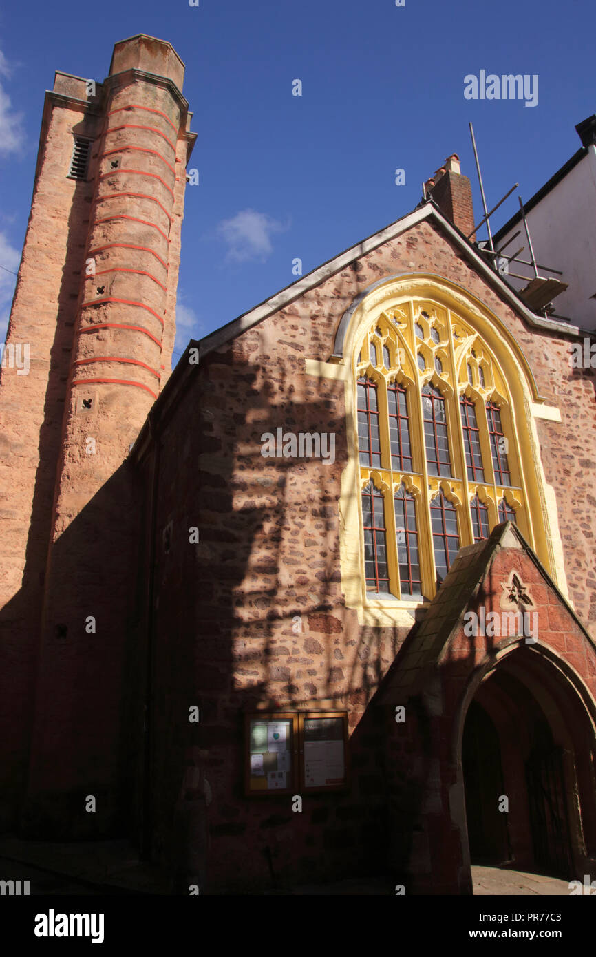 St. Martins Kirche Exeter Devon, Großbritannien Stockfoto