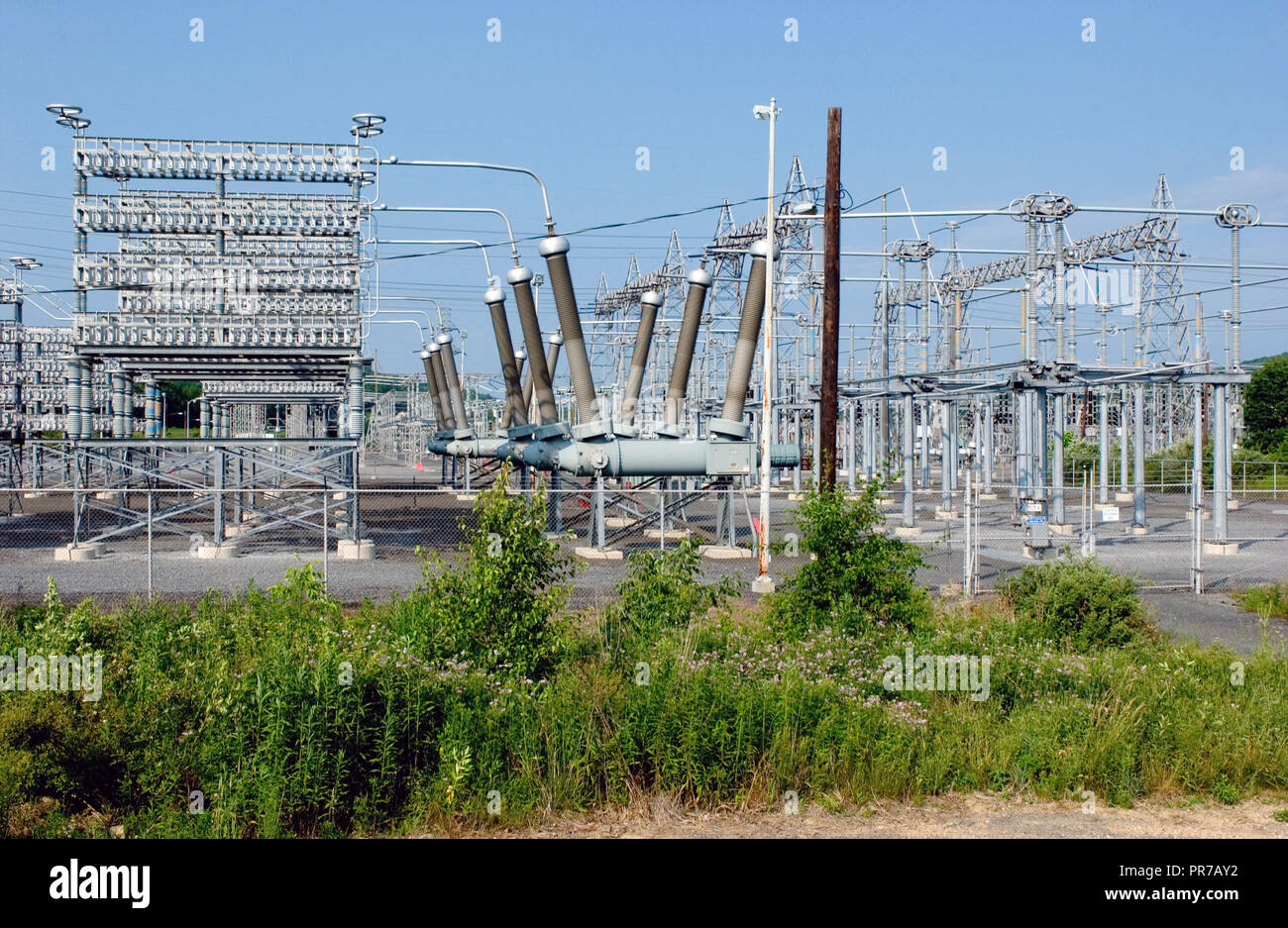 2005 - elektrische Unterstation Stockfoto